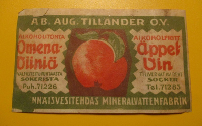 OMENAVIINIÄ AB AUG. TILLANDER OY