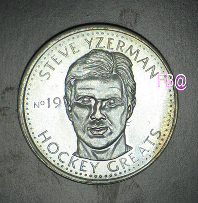 HOCKEY GREATS NO : 19 STEVE YZERMAN