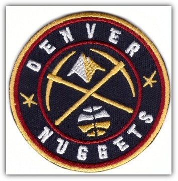 NBA - Denver Nuggets -kangasmerkki / hihamerkki