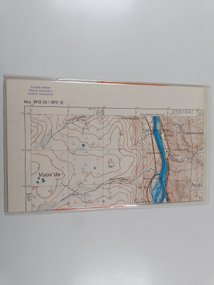 Topografinen kartta 1:20 000, N:o 3913 03+3911 12 : Outak...