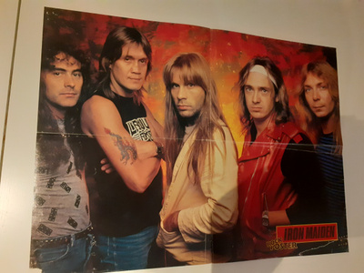 Iron Maiden /Jon Bon Jovi juliste
