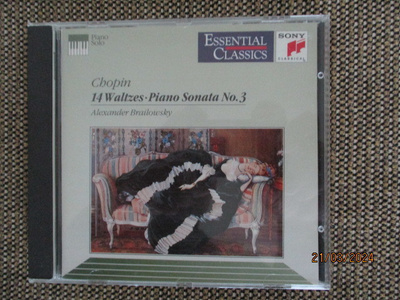 Frederic Chopin 14 WALZES - PIANO SONATA NO. 3 (CD)