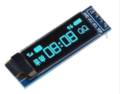 OLED Näyttö 0.91" 128 x 32 Sininen