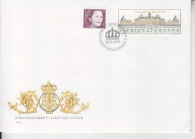 Ruotsi FDc 1991 5+ 25 KR