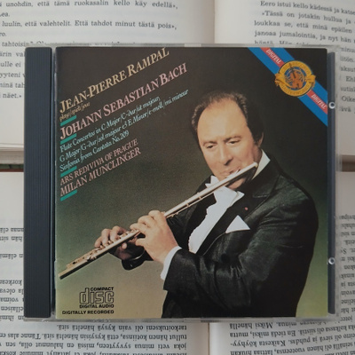 Bach; Rampal - 3 Flute Concertos (CD)