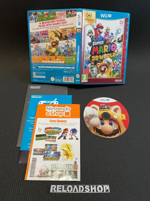 Super Mario 3D World - Selects Wii U - Original Box