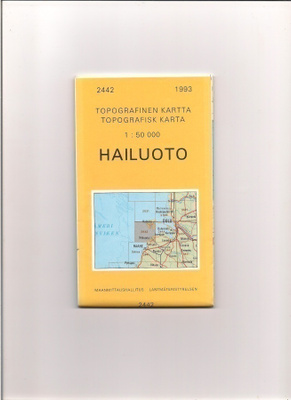 Maastokartta 1:50 000 Hailuoto