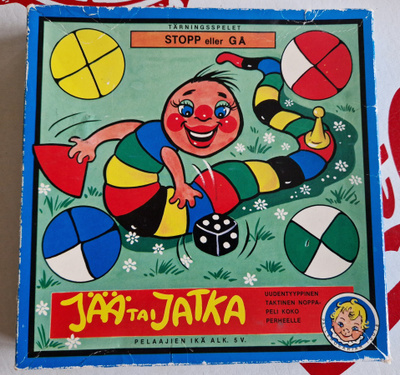 Jää Tai Jatka Vintage Toukkapeli.Paletti 4065