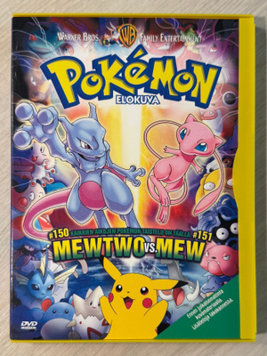 Pokémon - Mewtwon vastaisku (1998) 1. pitkä Pokémon-elokuva