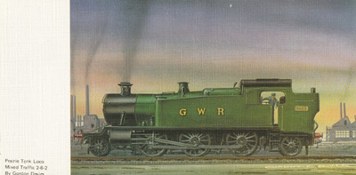 PRAIRIE TANK LOCO MIXED TRAFFIC 2-6-2