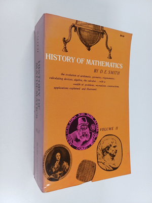 David Eugene Smith : History of mathematics Vol. 2 - Spec...
