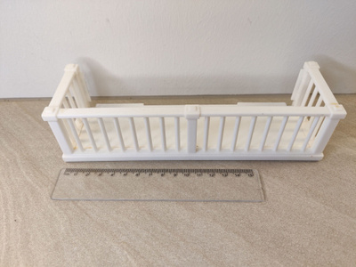 Lundby nukkekodin parveke
