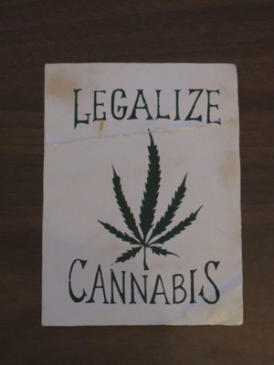 Vintage tarra Legalize Cannabis