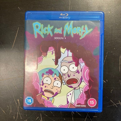Rick And Morty - Kausi 4 Blu-ray