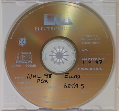 NHL 98 (Preview Version)