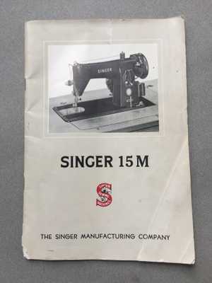 Singer 15 M käyttöohje