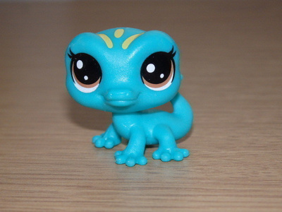 LITTLEST PET SHOP vihreä Gary Geckov GEKKO, LISKO 3-122