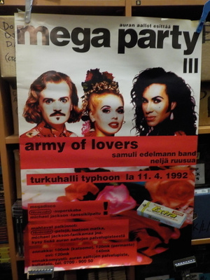 ARMY OF LOVERS KEIKKA JULISTE VUODELTA 1992 +