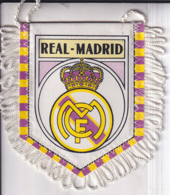 Real-Madrid, pienoisviiri  ,  e165