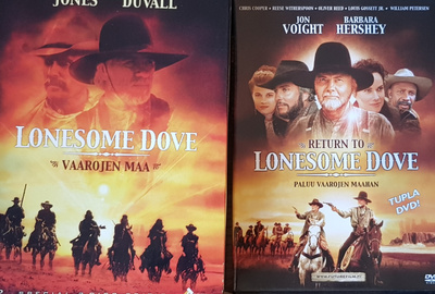 Lonesome Dove - Vaarojen maa +Paluu vaarojen maahan  -DVD