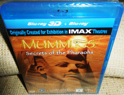 Mummies - Secrets Of The Pharaohs (muoveissa) [3D Blu-ray]