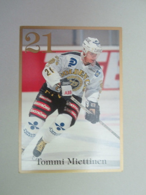 TPS POSTIKORTTI TOMMI MIETTINEN