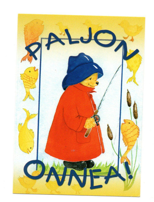 Paddington ...°°PALJON ONNEA!°° -KORTTI / Anki