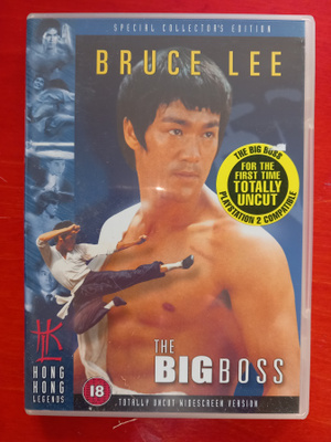 Big boss UK DVD Bruce Lee