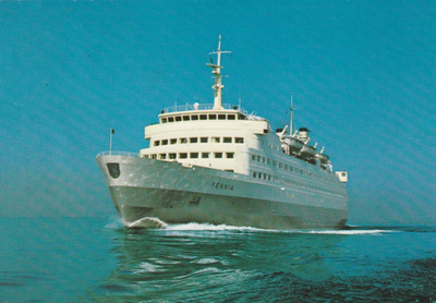 LAIVAKORTTI - M/S FENNIA