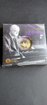 Suomi 2015, 10€, Sibelius, Proof