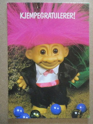KULKEMATON HAUSKA DAM TROLLI I KARTO JÄTTIONNITTELUT
