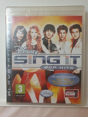 PS3 : Disney Sing It Pop Hits ( CIB )