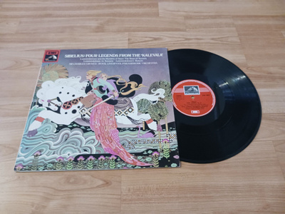 Sibelius - Four Legends From The 'Kalevala' lp upea