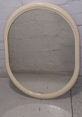 Vintage peili ovaali / soikea / ellipsi