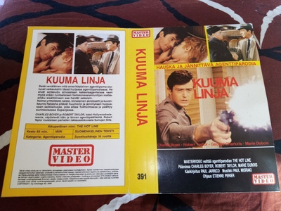 Vhs kansipaperi Kuuma linja