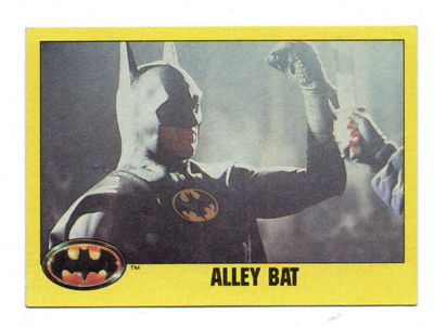 Purkkakuva BATMAN n:o 151 1989 ALLEY BAT