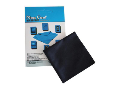 Magic Clean Mikrokuitu Puhdistusliina 17.5x17.5cm musta UUSI