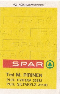 Pyhtää,  Siltakylä, T;mi M. Pirinen SPAR 3/9