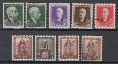 ALBANIA 1939-1944 Italian miehitys