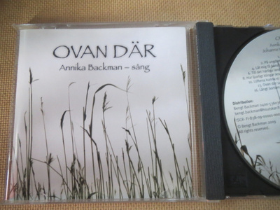 Annika Backman: Ovan där CD
