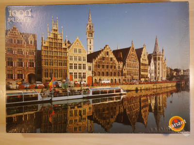 Palapeli 1000 p., Gent, Belgia