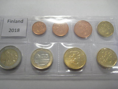Suomi irtokolikkosarja 2018 unc