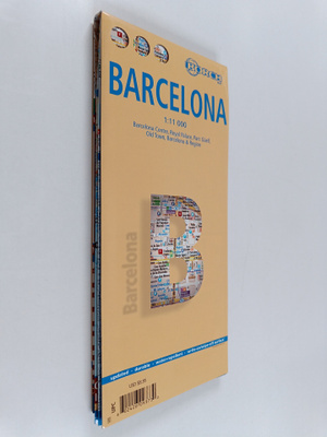 Barcelona 1:11000 : Barcelona Center, Royal Palace, Parc ...