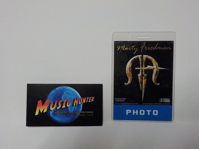 MARTY FRIEDMAN BACKSTAGE PASSI ( FOTO )