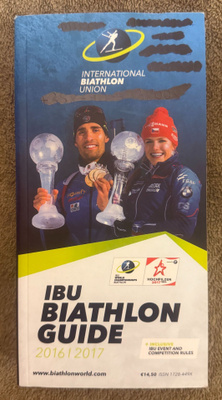 IBU BIATHLON GUIDE 2016/2017