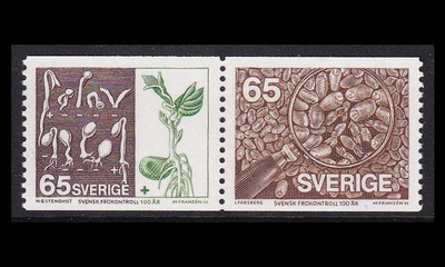 Ruotsi 941-2p2 ** Siementestaus 100v (1976)