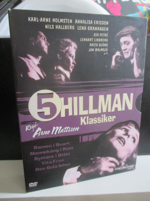 5 HILLMAN Klassiker Arne Mattsson - 5xDVD BOX - RUOTSIKAUHU