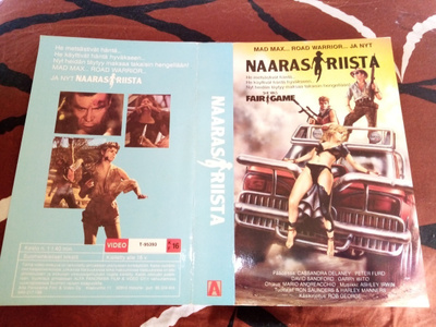 VHS kansipaperi Naarasriista ( SIS POSTIKULU  )
