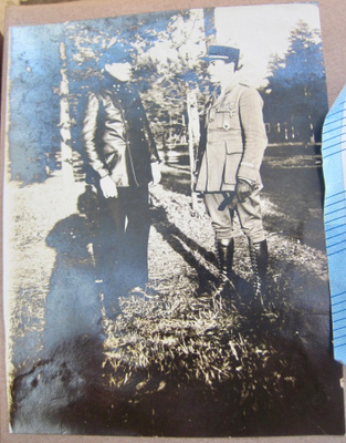 2xValokuva Ranskan Lentäjä Suomen Lentomerkki Lentokone 1920