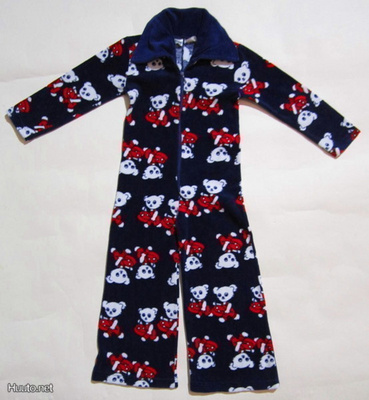 Finnwear aito 70-luvun retro leveälahjehaalari